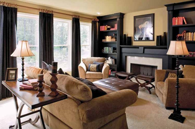 Home Plan - Interior - Family Room 1 for Country House Plan #927-164 - 4 bed, 3 bath
