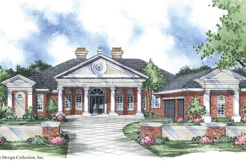 Architectural House Design - Classical Exterior - Front Elevation Plan #930-302