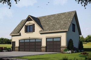 Traditional Exterior - Front Elevation Plan #20-2310