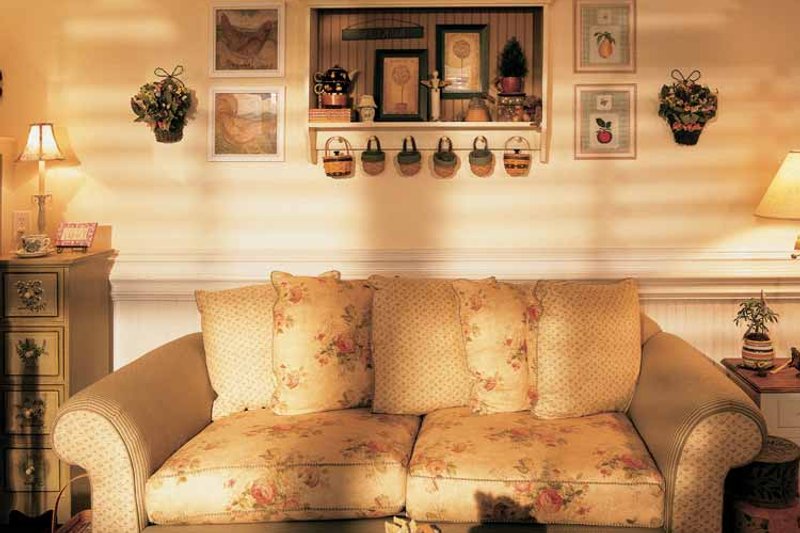 House Blueprint - Interior - Family Room 2 for Country House Plan #927-781 - 3 bed, 2.5 bath