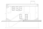 Modern Style House Plan - 2 Beds 1.5 Baths 1340 Sq/Ft Plan #914-5 