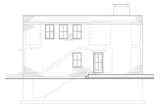 Exterior - Other Elevation for Modern House Plan #914-5 - 2 bed, 1.5 bath