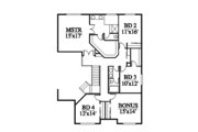 Contemporary Style House Plan - 4 Beds 3.5 Baths 3105 Sq/Ft Plan #951-6 