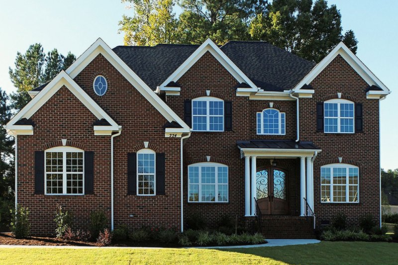 House Plan Design - Exterior - Front Elevation 4 for Colonial House Plan #927-564 - 5 bed, 4 bath