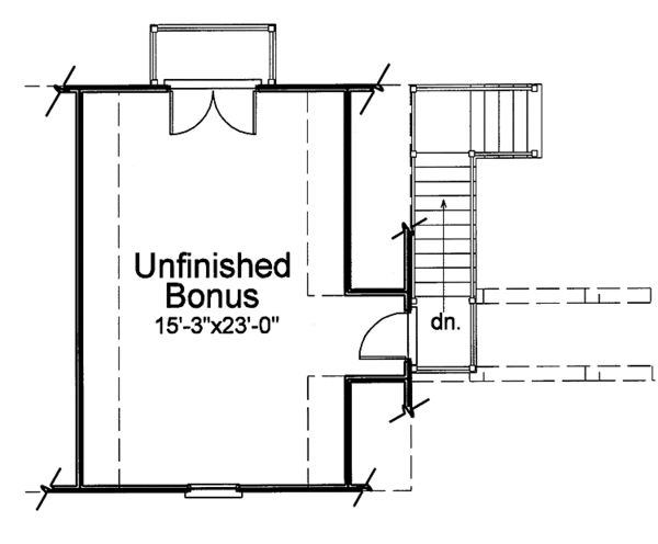 Home Plan - Colonial Floor Plan - Other Floor Plan #429-202