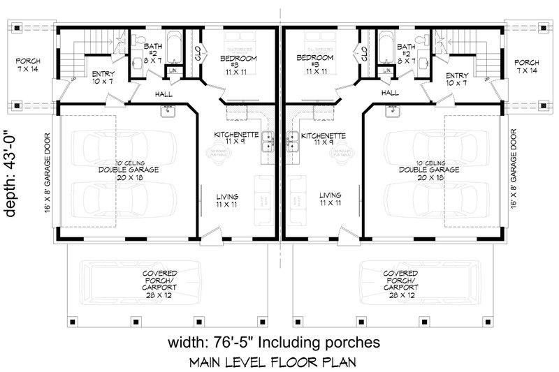 Dream House Plan - Floor Plan - Main Floor for Contemporary House Plan #932-1177 - 6 bed, 4 bath