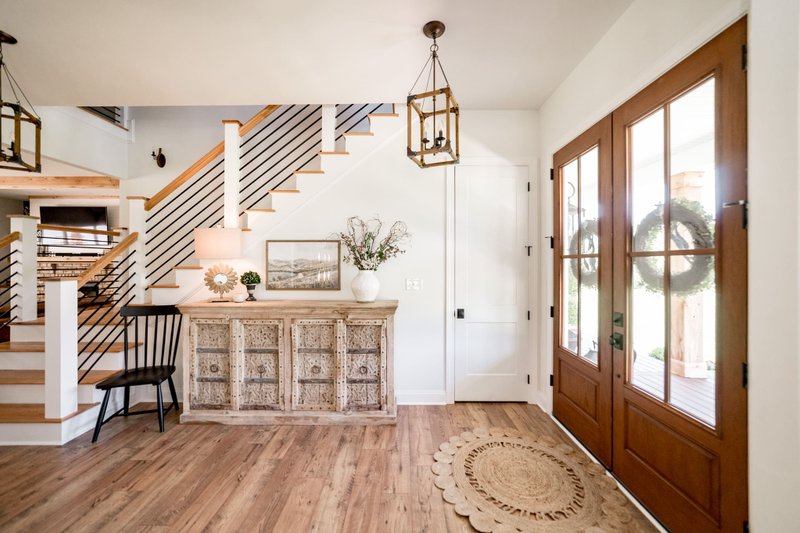 Architectural House Design - Interior - Entry 1 for Farmhouse House Plan #1116-1 - 4 bed, 4 bath