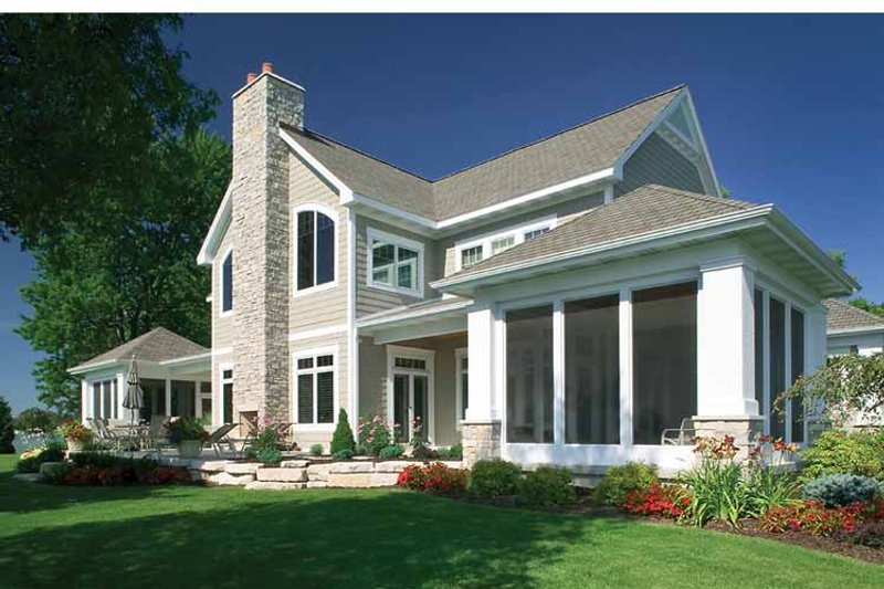 Home Plan - Exterior - Rear Elevation 1 for Craftsman House Plan #928-188 - 4 bed, 3.5 bath