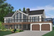 Contemporary Style House Plan - 4 Beds 3 Baths 3105 Sq/Ft Plan #23-2066 