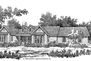 Country Style House Plan - 3 Beds 2 Baths 1899 Sq/Ft Plan #929-63 