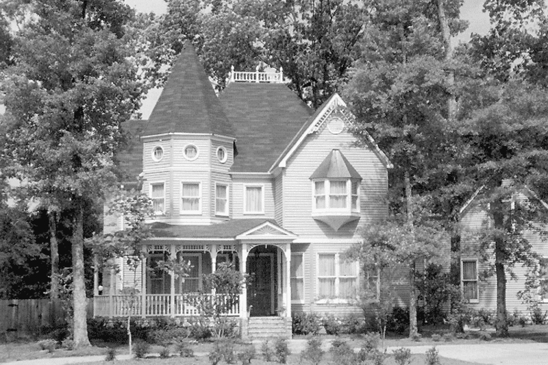Architectural House Design - Victorian Exterior - Front Elevation Plan #1014-60