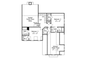Bungalow Style House Plan - 4 Beds 4 Baths 2891 Sq/Ft Plan #927-419 