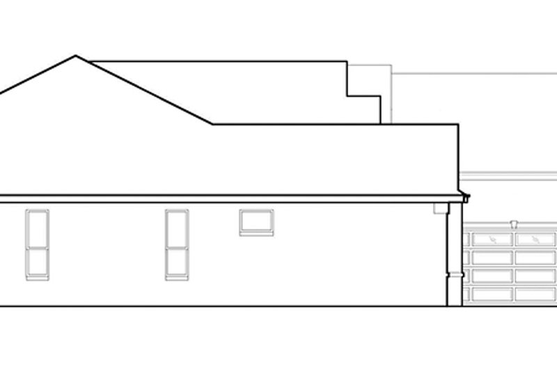 Home Plan - Exterior - Other Elevation 1 for European House Plan #417-659 - 4 bed, 3 bath