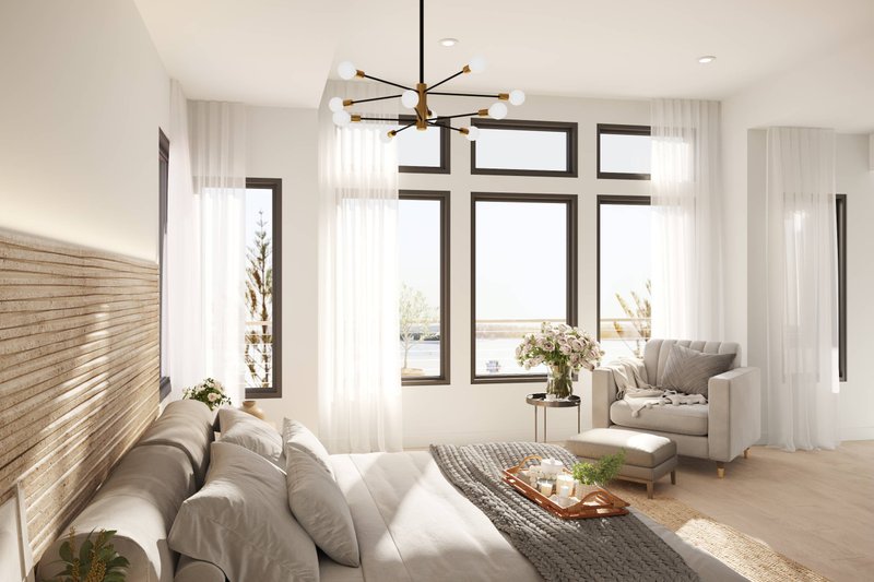 Architectural House Design - Interior - Master Bedroom for Cottage House Plan #1064-305 - 6 bed, 3.5 bath