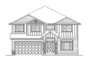 Contemporary Style House Plan - 4 Beds 2.5 Baths 2891 Sq/Ft Plan #951-3 