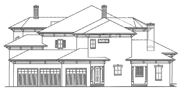 Dream House Plan - Mediterranean Floor Plan - Other Floor Plan #54-284