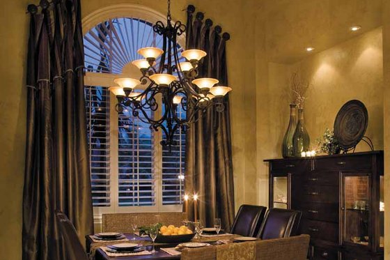 Interior - Dining Room for Mediterranean House Plan #930-315 - 4 bed, 3.5 bath