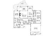 Craftsman Style House Plan - 4 Beds 3 Baths 2331 Sq/Ft Plan #929-978 