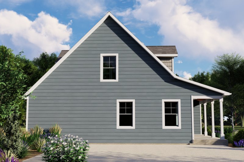 House Design - Exterior - Other Elevation 1 for Cottage House Plan #1064-22 - 3 bed, 2.5 bath