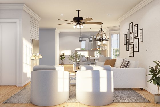 Interior - Other 3 for Traditional House Plan #923-331 - 3 bed, 2 bath