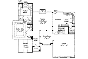 Floor Plan - Main Floor for Country House Plan #927-623 - 3 bed, 2.5 bath
