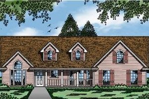Farmhouse Exterior - Front Elevation Plan #42-285