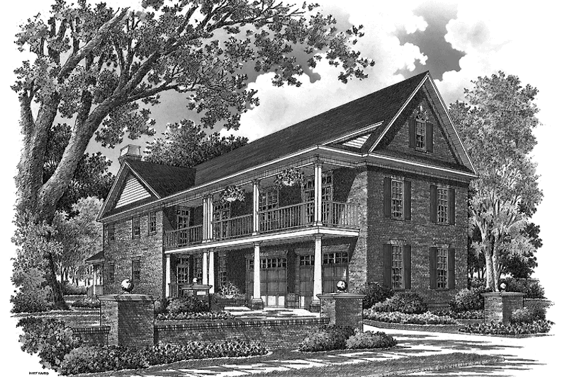 Home Plan - Exterior - Front Elevation 3 for Traditional House Plan #929-748 - 3 bed, 2.5 bath
