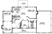 Farmhouse Style House Plan - 4 Beds 3 Baths 2909 Sq/Ft Plan #100-202 