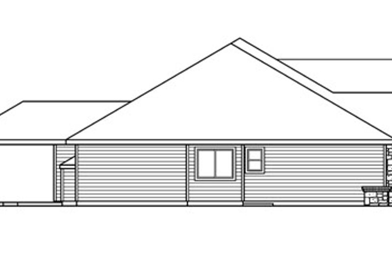 Home Plan - Exterior - Other Elevation for Craftsman House Plan #124-779 - 3 bed, 3 bath