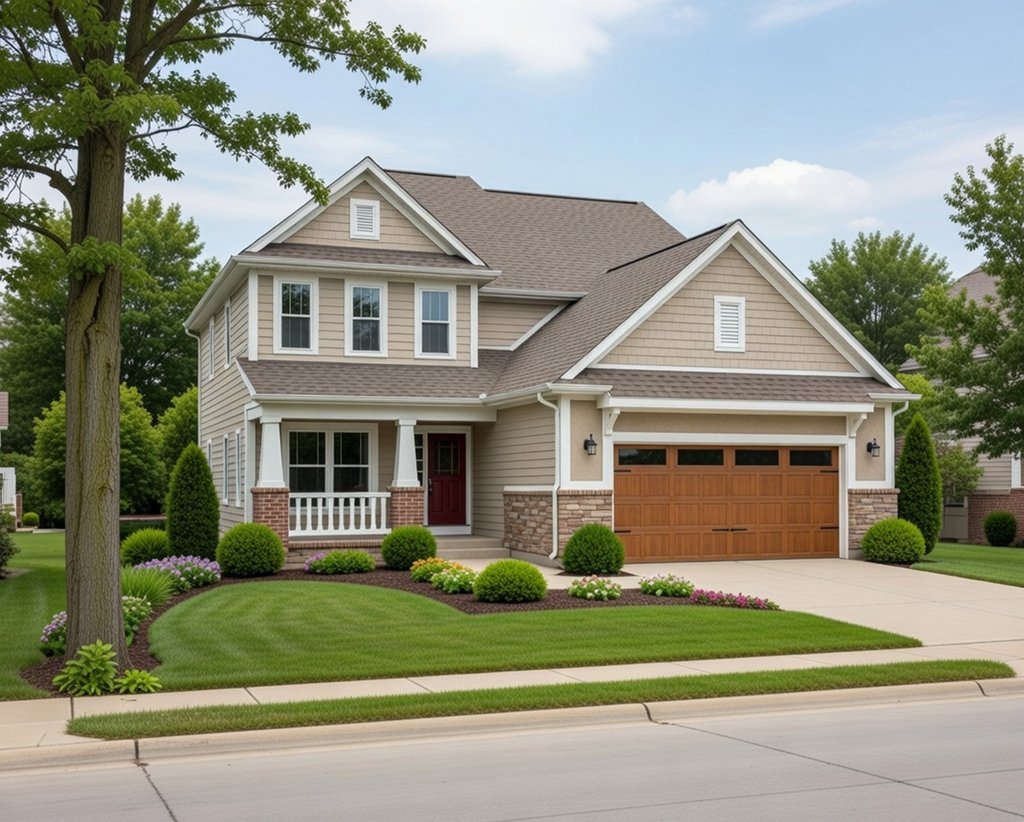 Exterior - Front Elevation 2 for Traditional House Plan #20-1522 - 3 bed, 2.5 bath