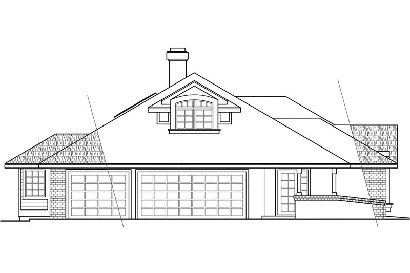 Home Plan - Exterior - Other Elevation House Plan #124-402 - 3 bed, 3 bath
