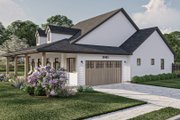 Southern Style House Plan - 3 Beds 2 Baths 1653 Sq/Ft Plan #455-546 Exterior 