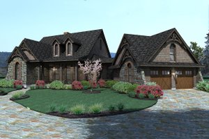 Exterior - Other Elevation 1 for Craftsman House Plan #120-168 - 3 bed, 2.5 bath