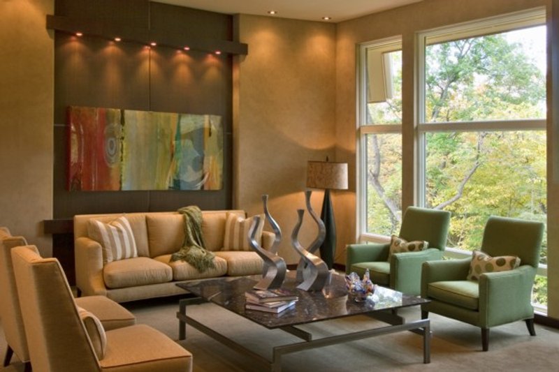 House Design - Photo 4 for Contemporary House Plan #56-601 - 4 bed, 4 bath