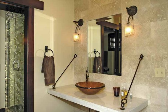 Interior - Bathroom 1 for Craftsman House Plan #928-15 - 2 bed, 3 bath