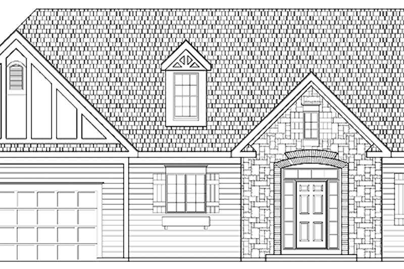 Dream House Plan - Colonial Exterior - Front Elevation Plan #328-359
