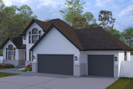 Exterior - Front Elevation 4 for Traditional House Plan #1060-346 - 3 bed, 2.5 bath