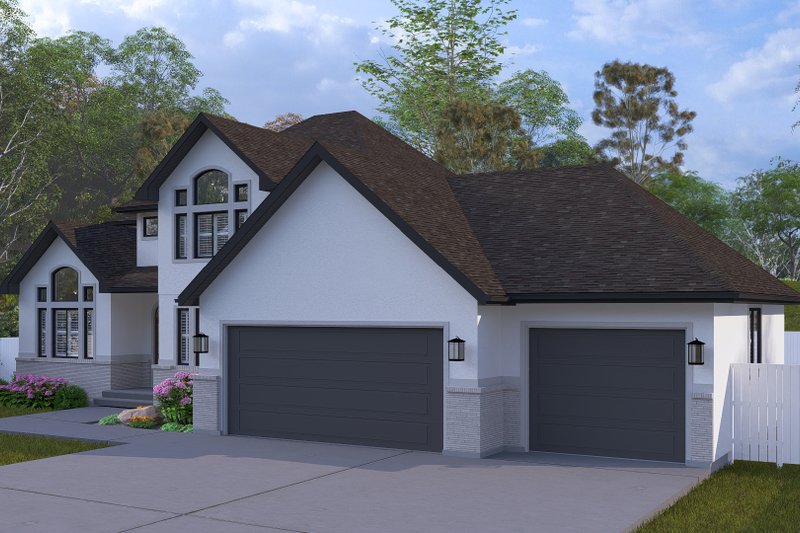 Architectural House Design - Exterior - Front Elevation 4 for Traditional House Plan #1060-346 - 3 bed, 2.5 bath
