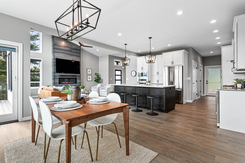 Architectural House Design - Photo 10 for Contemporary House Plan #1070-145 - 3 bed, 3 bath