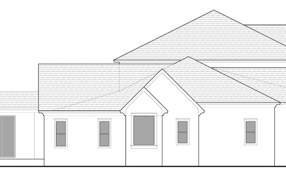 Exterior - Other Elevation for Traditional House Plan #1058-228 - 4 bed, 4.5 bath