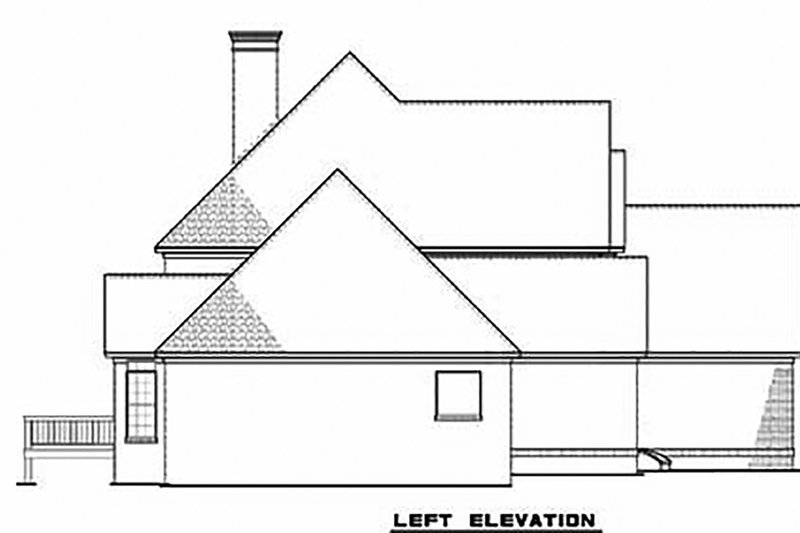 Dream House Plan - Left Side