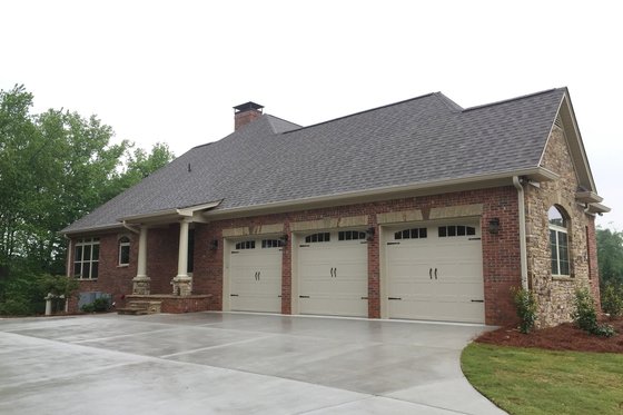 Exterior - Other Elevation 3 for European House Plan #437-63 - 3 bed, 2 bath