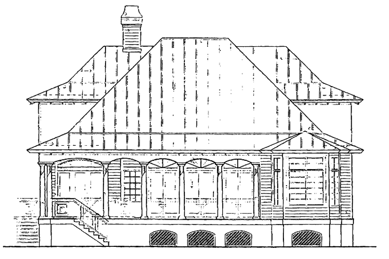 Dream House Plan - Exterior - Rear Elevation for Country House Plan #930-147 - 3 bed, 3.5 bath