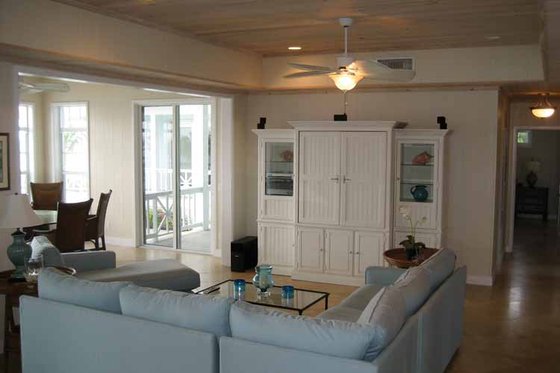 Interior - Family Room for Country House Plan #928-41 - 6 bed, 5 bath