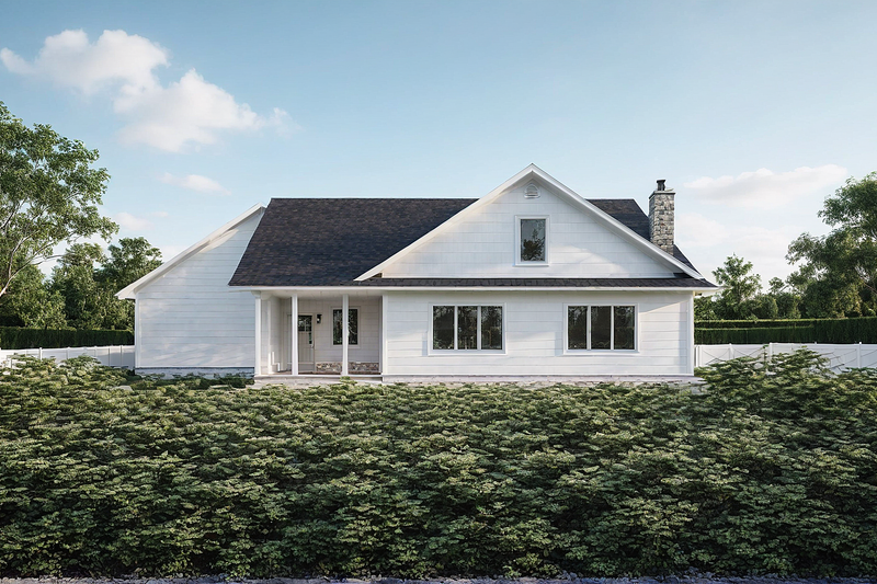 House Blueprint - Photo 9 for Farmhouse House Plan #1109-26 - 3 bed, 3.5 bath