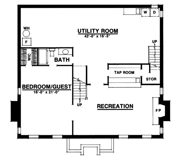 Dream House Plan - Country Floor Plan - Other Floor Plan #1016-39