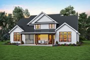 Contemporary Style House Plan - 4 Beds 3.5 Baths 3032 Sq/Ft Plan #48-1003 