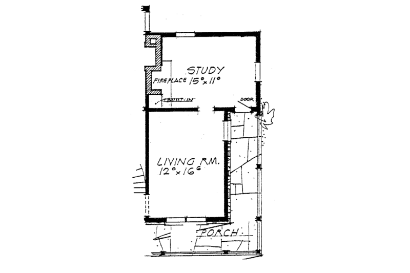 Dream House Plan - Floor Plan - Other Floor for Country House Plan #315-127 - 4 bed, 2.5 bath