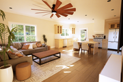 Cabin Style House Plan - 2 Beds 2 Baths 1055 Sq/Ft Plan #1116-27 Interior 