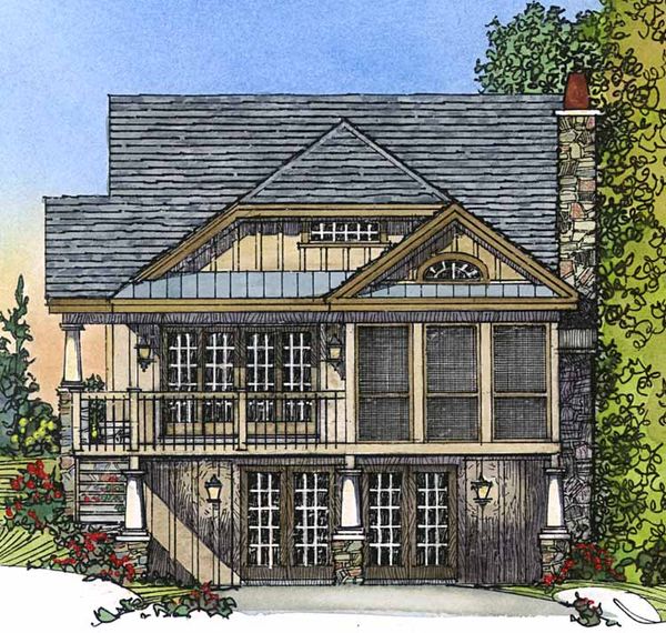 Dream House Plan - Country Floor Plan - Other Floor Plan #1016-44